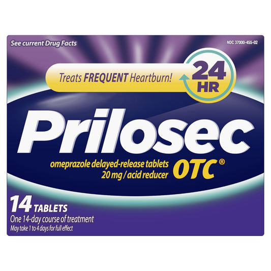 PRILOSEC TAB 20 MG 14 OTC