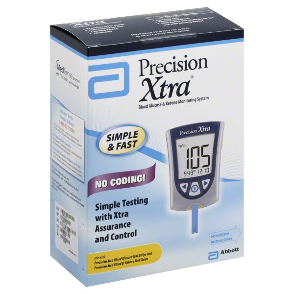 PRECISION XTRA BLOOD GLUCOSE & KETONE MONITOR