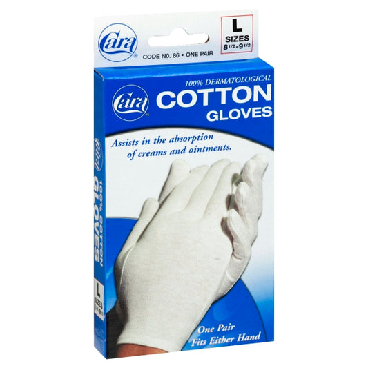 GLOVE COTTON LG 8.5-9.5 PR
