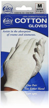 GLOVE COTTON MD 7.5-8.5 PR