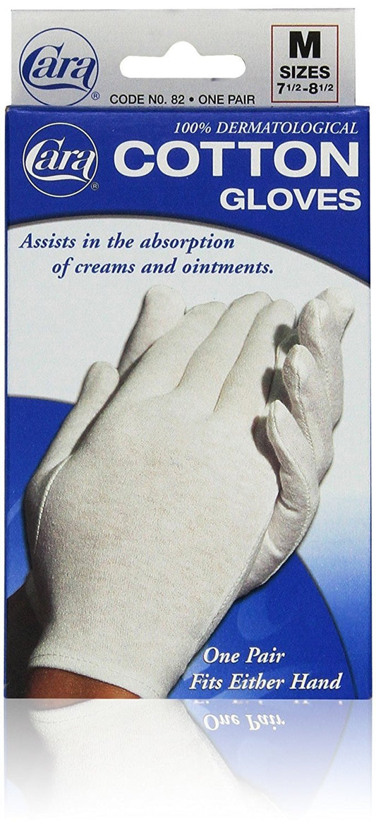 GLOVE COTTON MD 7.5-8.5 PR