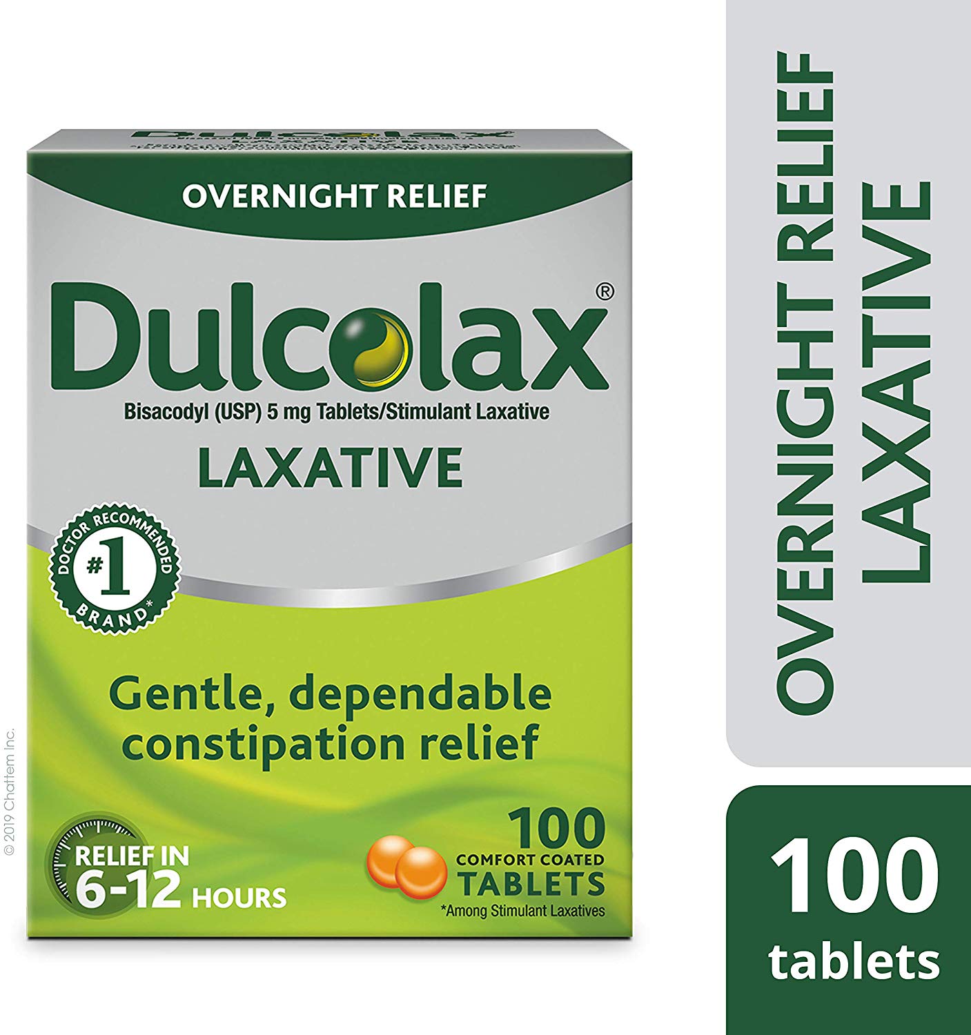DULCOLAX STIMULANT TAB 5 MG 100
