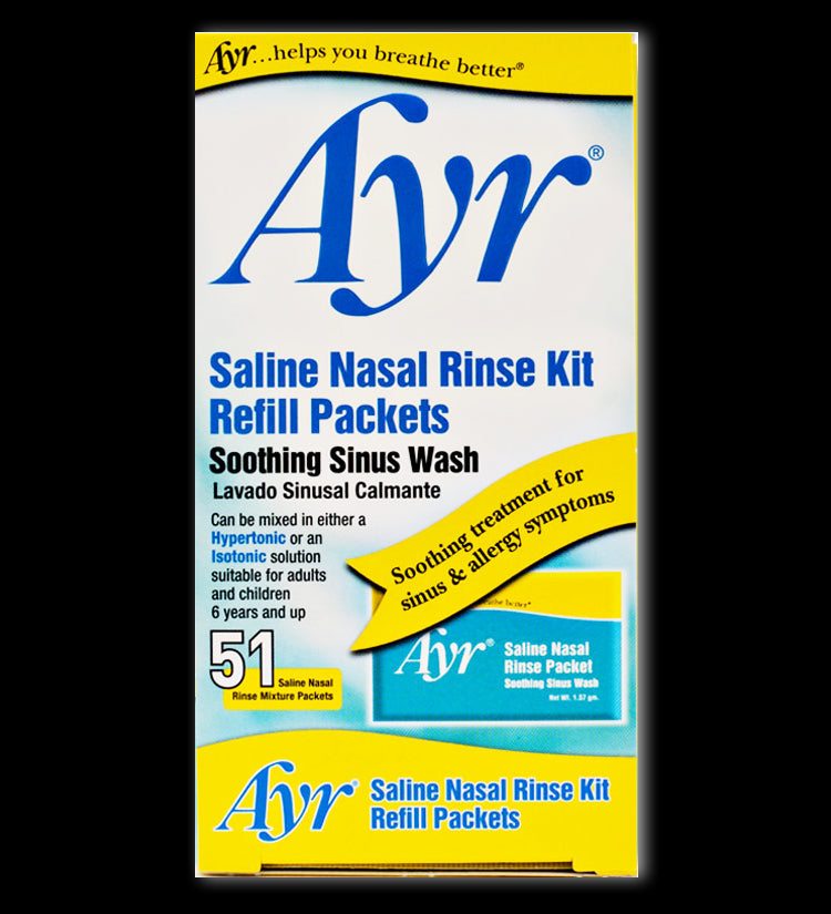 AYR SINUS RINSE REFILL PACKET 51