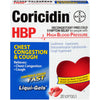 CORICIDIN HBP CHEST CONG & COUGH G/CAP 20