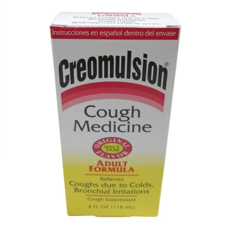 CREOMULSION COUGH MEDICINE ADULT 4 OZ