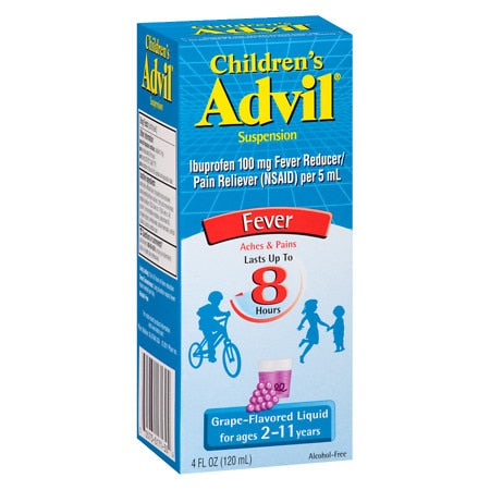 ADVIL CHILDREN SUSP GRAPE 4 OZ