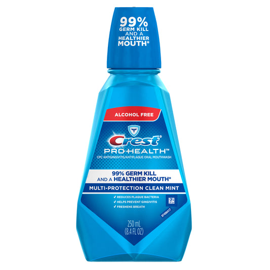 CREST PRO HEALTH RINSE CLEAN MINT 250 ML