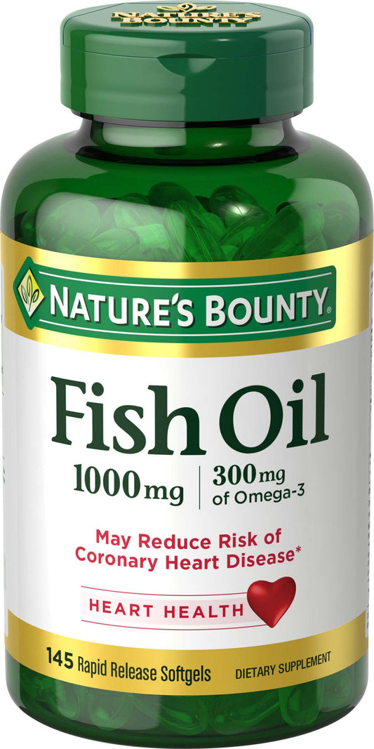 FISH OIL SOFTGEL 1000 MG 145 NB 3822