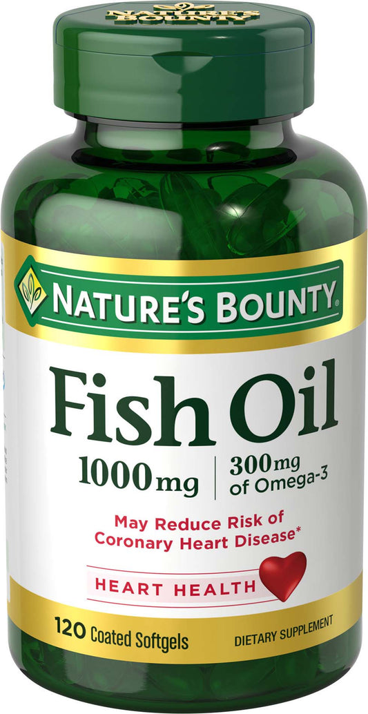 FISH OIL OMEGA 3 S/GEL ODORLESS 1000MG 120 NB