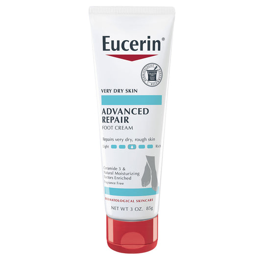 EUCERIN ADVANCED REPAIR FOOT CREAM 3 OZ