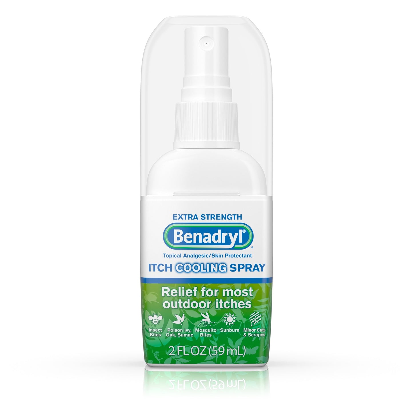 BENADRYL SPRAY MAX STRENGTH 2% 2 OZ