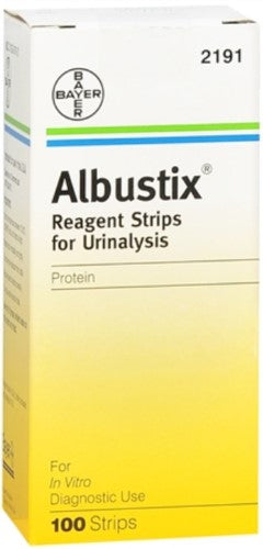 ALBUSTIX REAGENT STRIPS 100