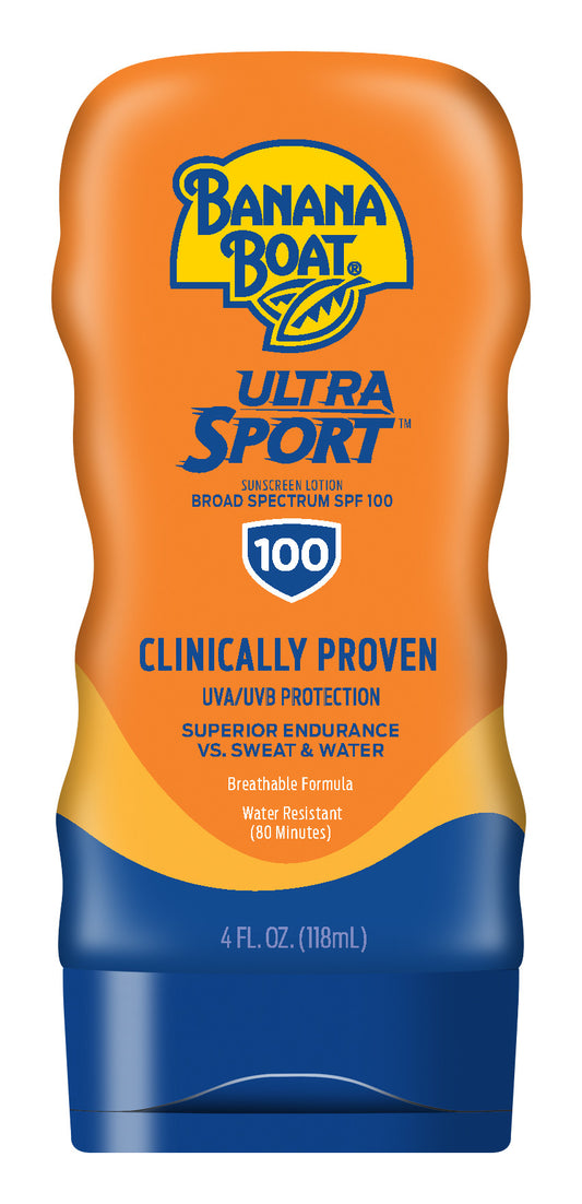 BANANA BOAT SPORT ULTRA LOTION SPF 100 4 OZ
