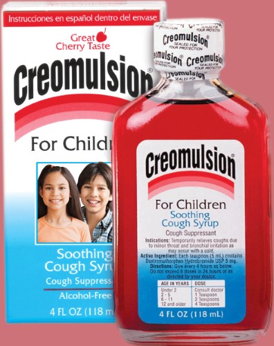 CREOMULSION COUGH SYRUP CHILDREN 4 OZ