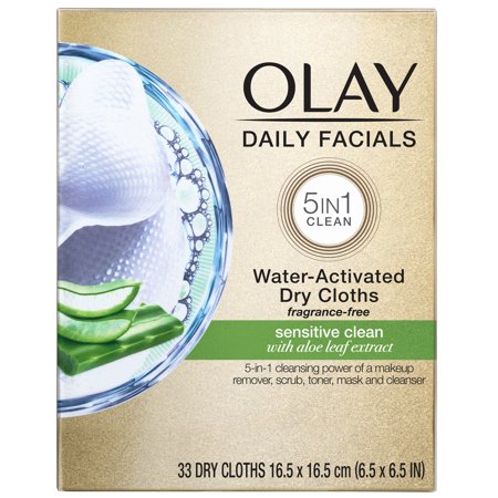 OLAY 5N1 DAILY FACIAL CLOTH GENTLE CLEAN 33