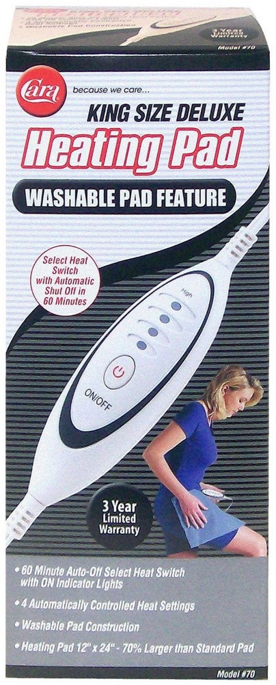 HEATING PAD ELECT MOIST/DRY SMART 11.5 X 14"