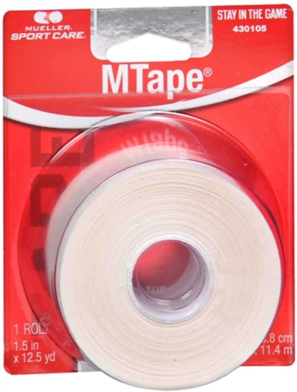 TAPE ATHLETIC M TAPE WHITE 1.5" X 12.5'