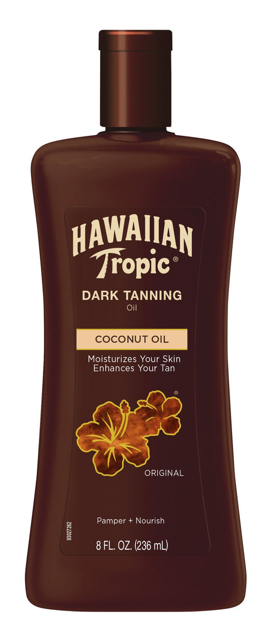 HAWAIIAN TROPIC DARK TANNING OIL 8 OZ