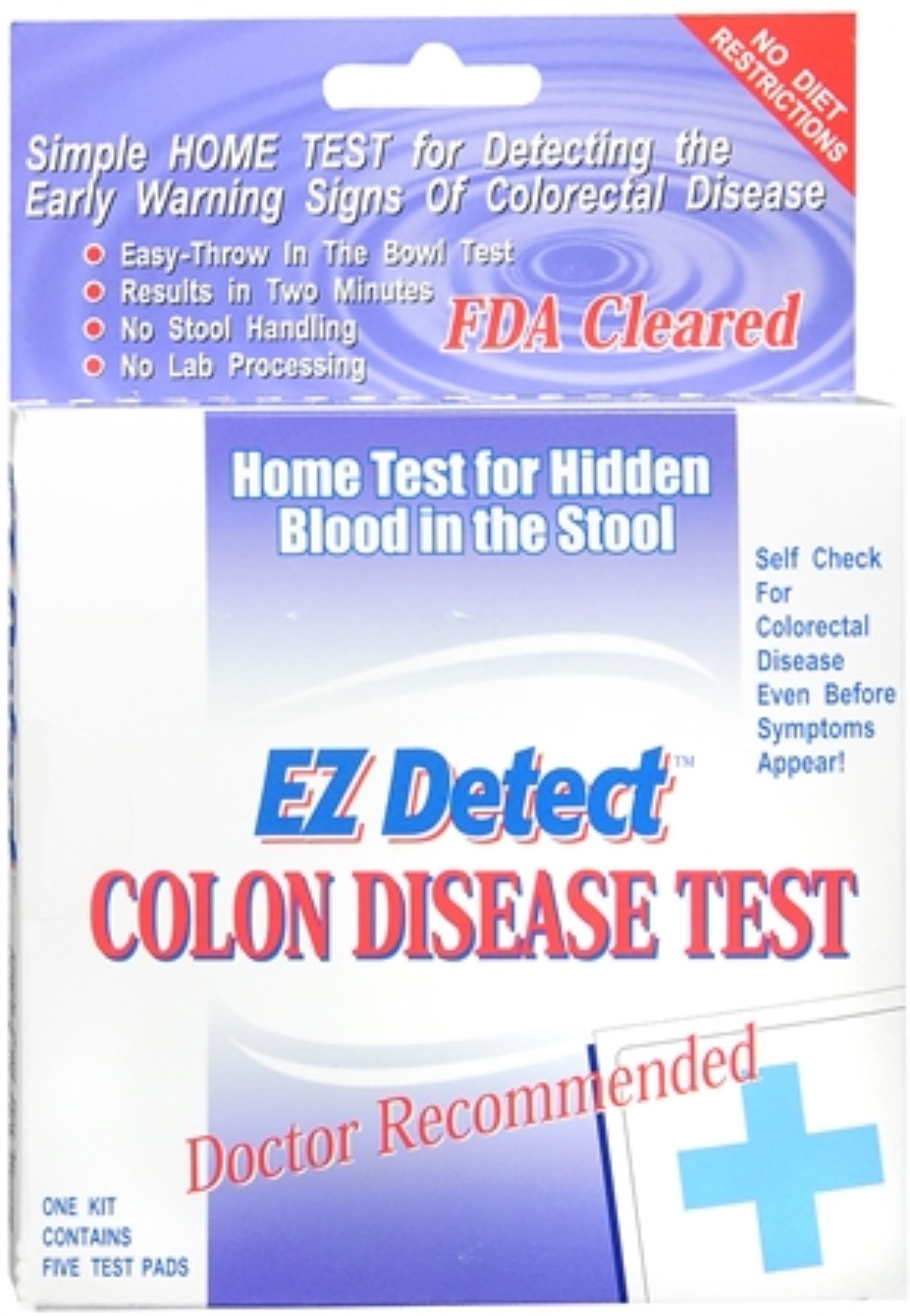 BLOOD IN STOOL TEST EZ DETECT 1 TEST
