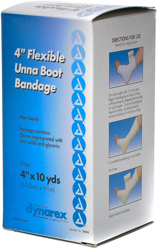 UNNA BOOT BANDAGE 4" X 10'