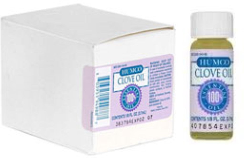 CLOVES OIL 1/8 OZ HUMCO