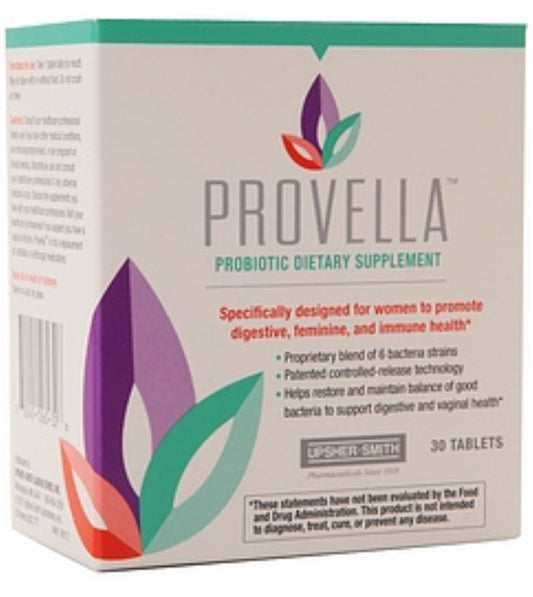 PROVELLA PROBIOTIC DIETARY SUPPLEMENT TAB 30