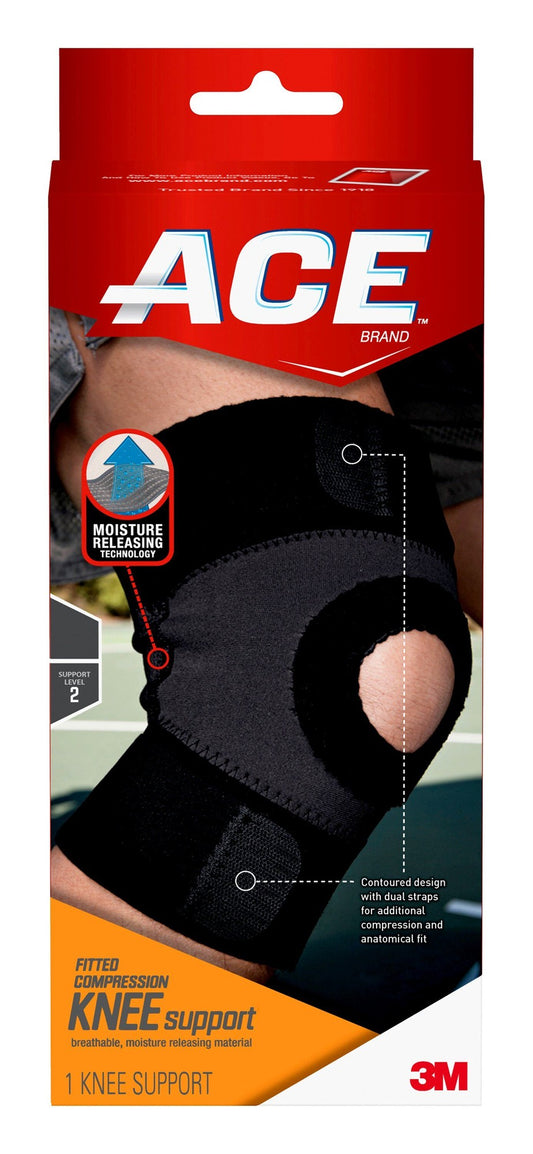 KNEE BRACE MOISTURE CONTROL OP MD 15-17" ACE