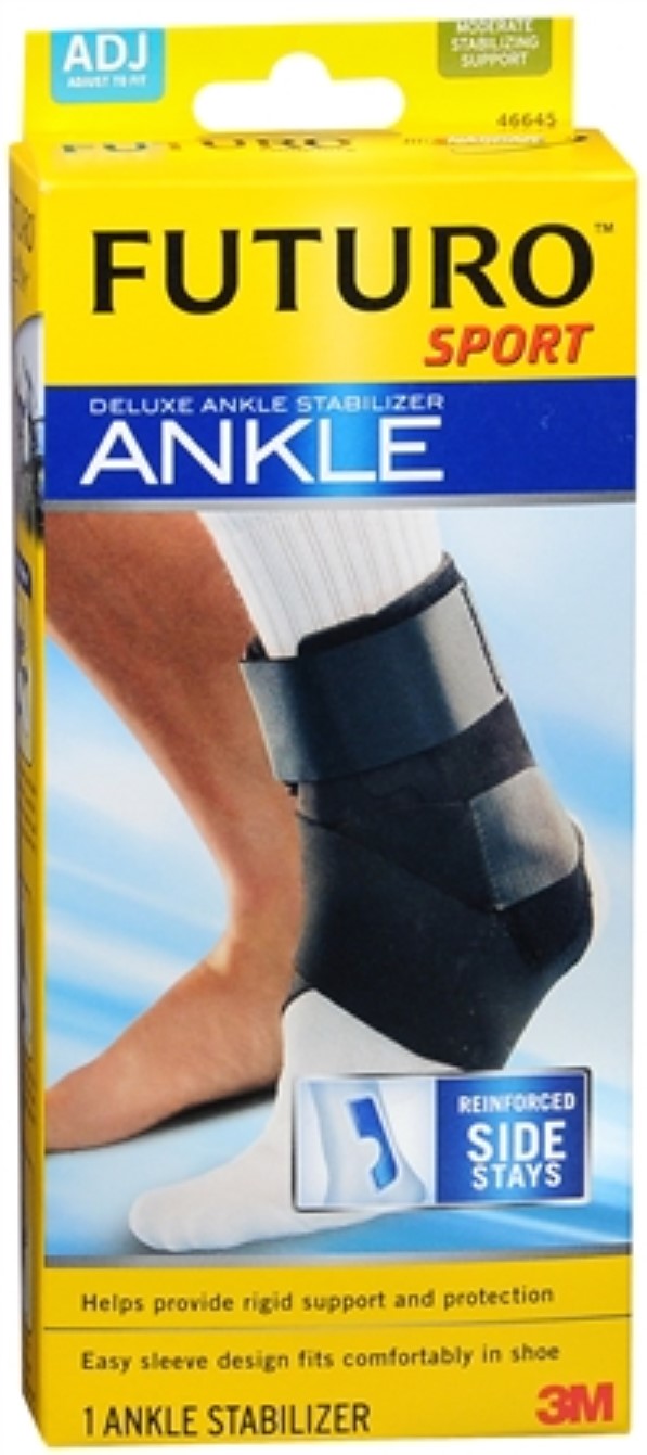 ANKLE BRACE SPORT STAB BLK OSFM 8-10" FUT