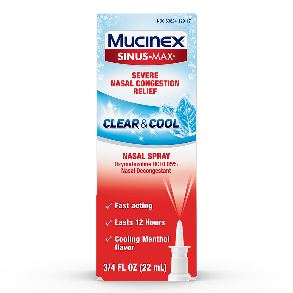 MUCINEX SINUS-MAX NASAL RELIEF SPRAY 0.75 OZ