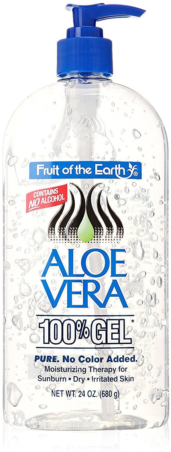 ALOE VERA GEL 100% 24 OZ FRUIT OF THE EARTH