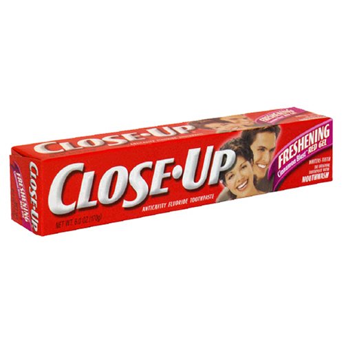 CLOSE UP TOOTHPASTE GEL CINNAMON BLAST 6 OZ