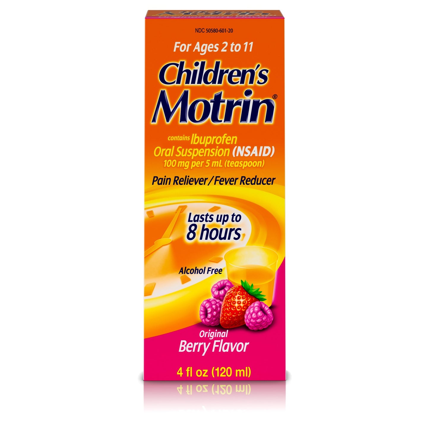 MOTRIN CHILDREN IBUPROFEN SUSP BERRY 4 OZ