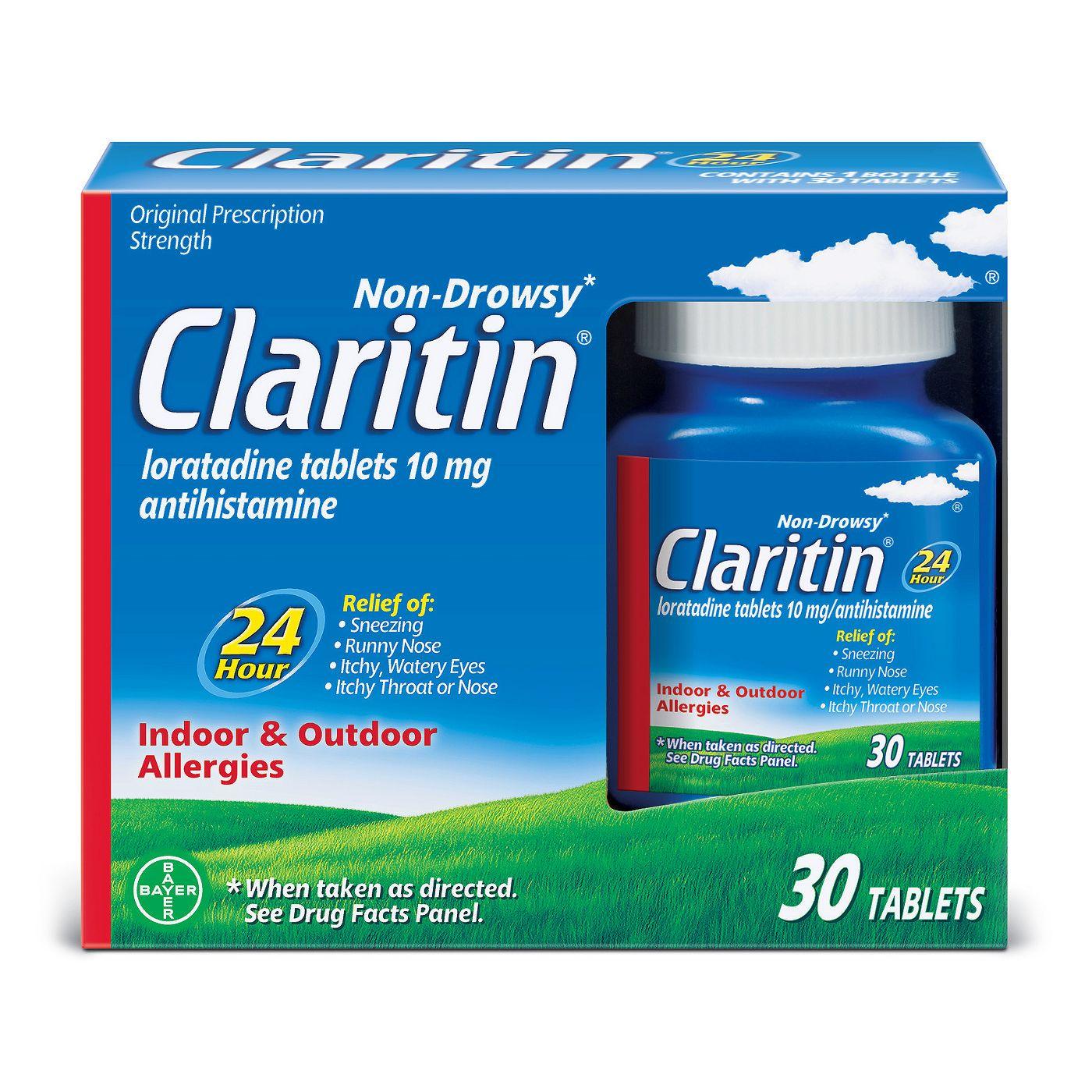 CLARITIN ALLERGY 24 HR TAB 10 MG 30