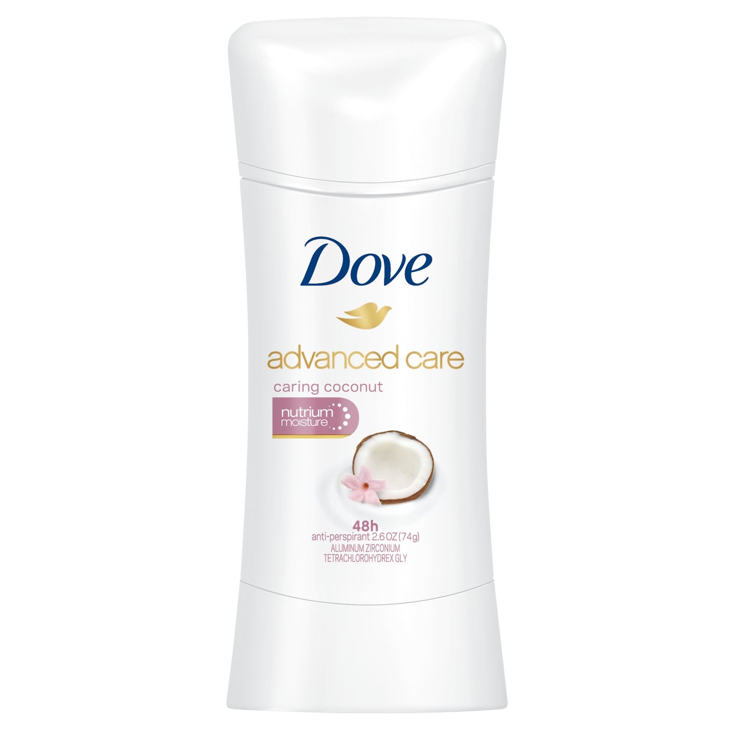 DOVE ADV CARE A/P DEO COCONUT 48HR 2.6 OZ