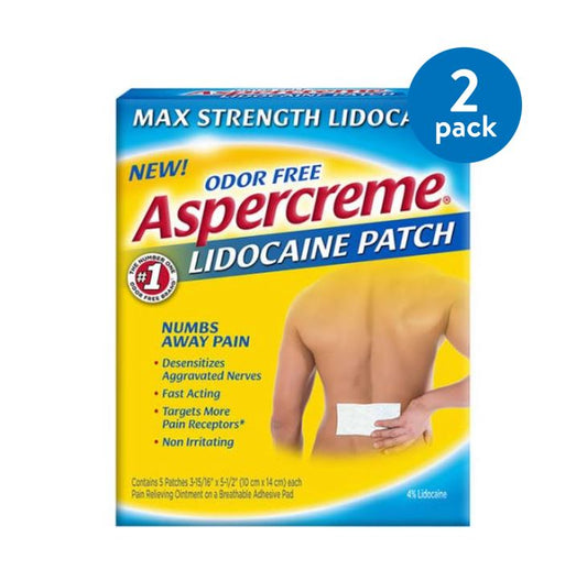 ASPERCREME W/LIDOCAINE PATCH 5