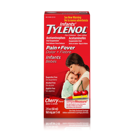 TYLENOL INFANT SUSPENSION CHERRY 2 OZ