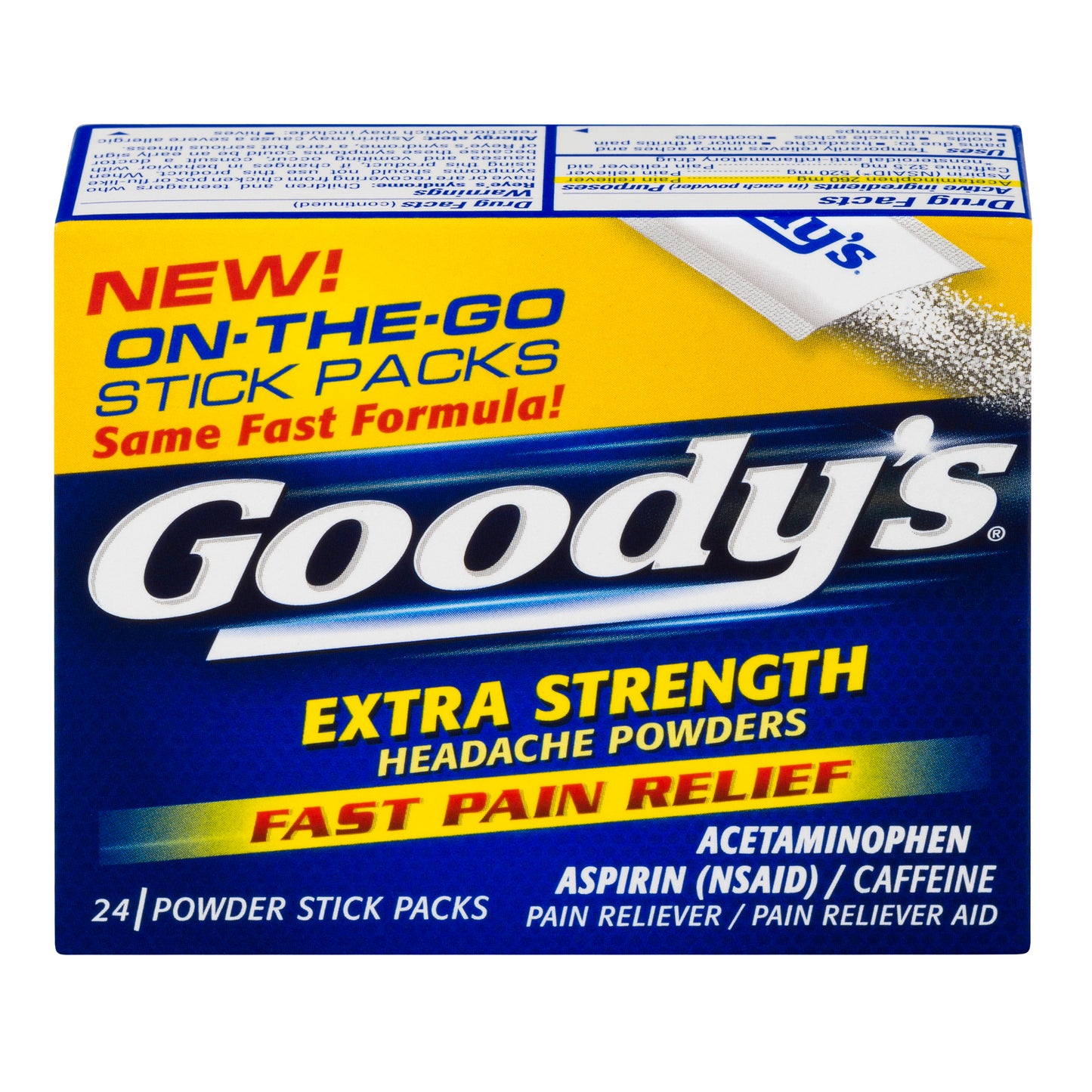GOODYS EX STR HEADACHE POWDER STICK PACKS 24