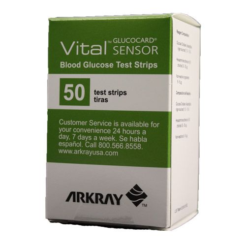 GLUCOCARD VITAL TEST STRIP 50