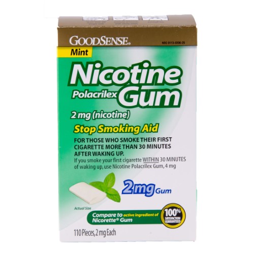GS NICOTINE GUM STARTER KIT 2 MG 110 MINT