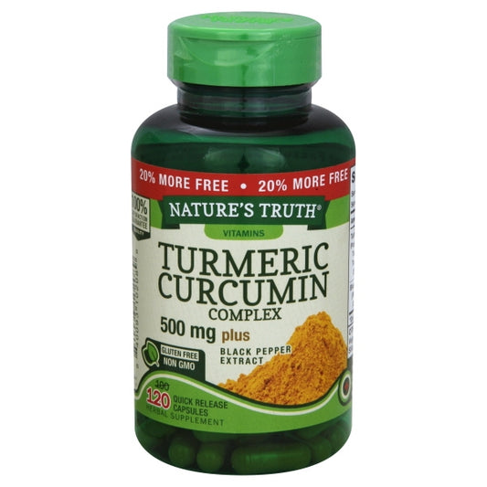 TURMERIC COMPLEX W/BLK PEPPER CAP 500 MG 120