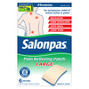 SALONPAS PAIN RELIEVING PATCH LARGE 6