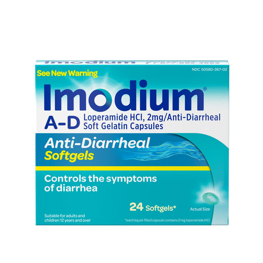 IMODIUM A-D SOFTGEL 24