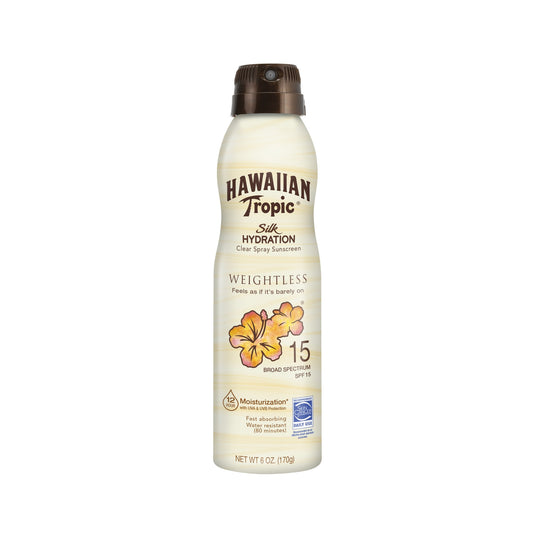 HAWAIIAN TROPIC SILK HYDR CONT SPR SPF 15 6OZ