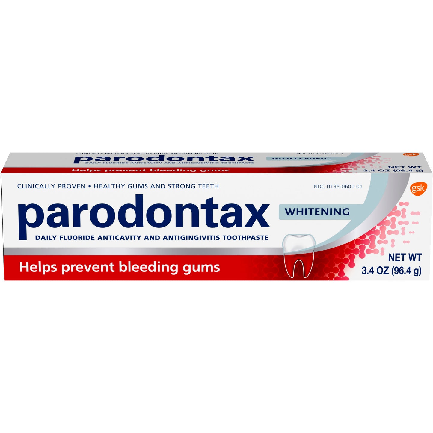 PARODONTAX WHITENING TOOTHPASTE 3.4 OZ