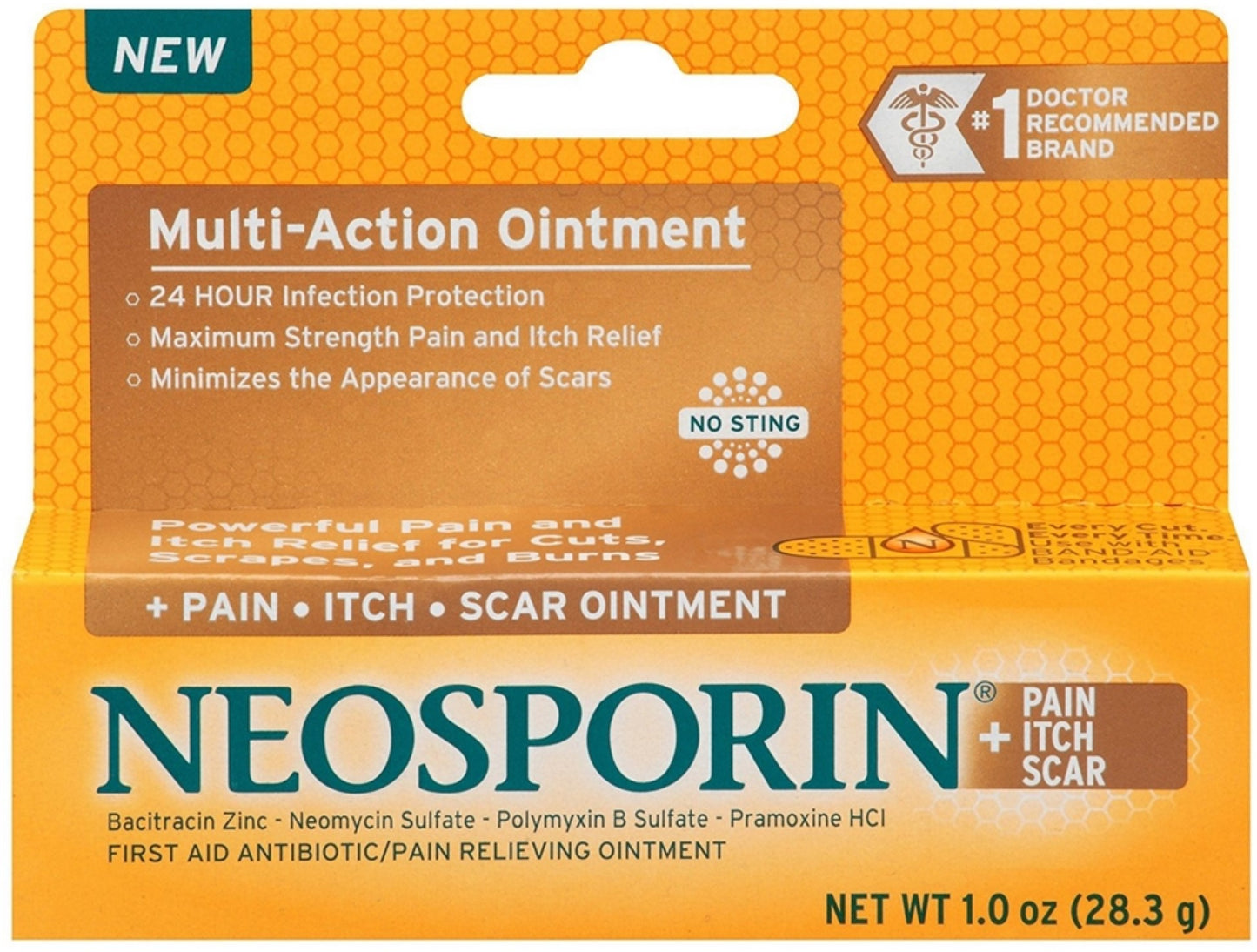 NEOSPORIN+ PAIN/ITCH/SCAR OINTMENT 1 OZ