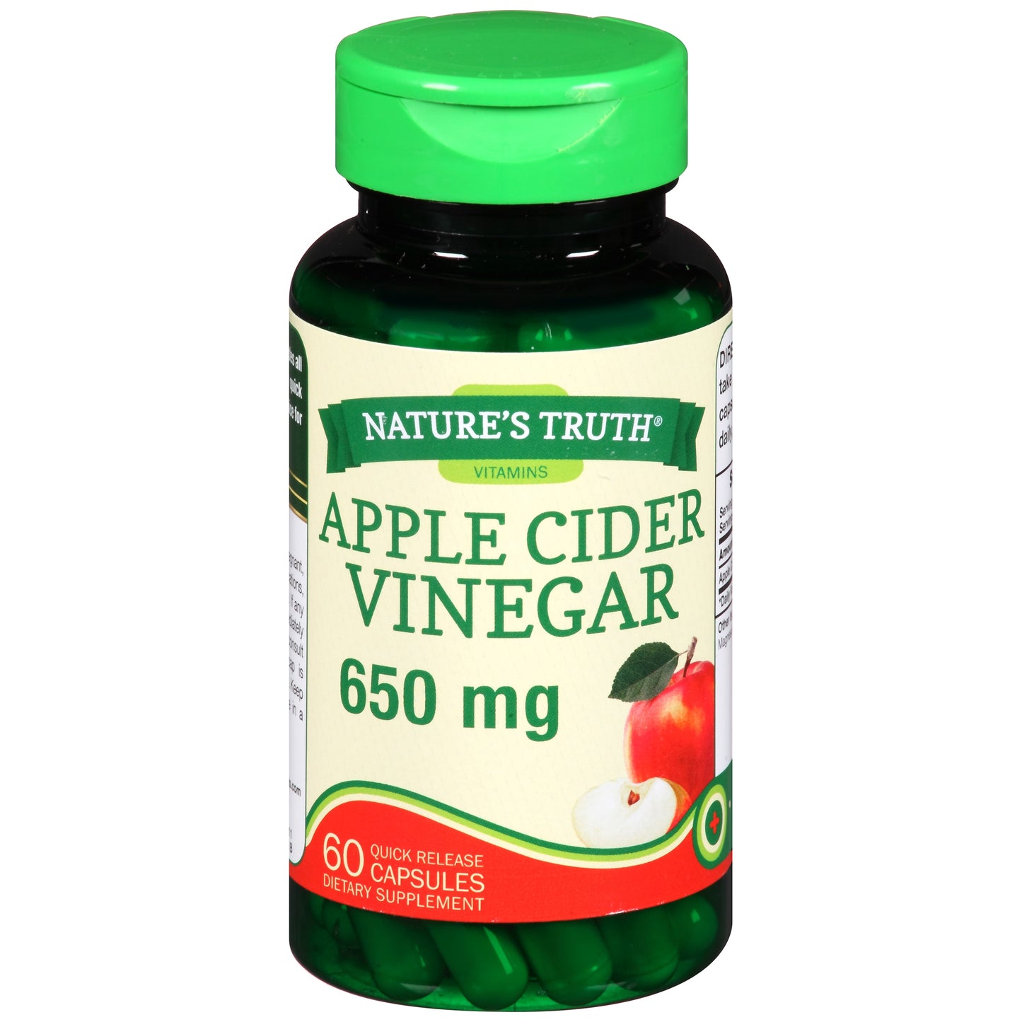 APPLE CIDER VINEGAR CAP  600 MG 60 NT