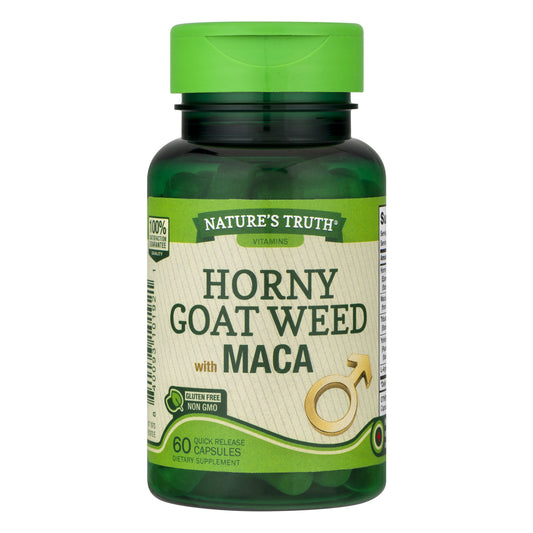 HORNY GOAT WEED W/MACA CAP 60 NT