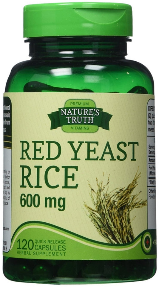 RED YEAST RICE CAP 600 MG 120 NT