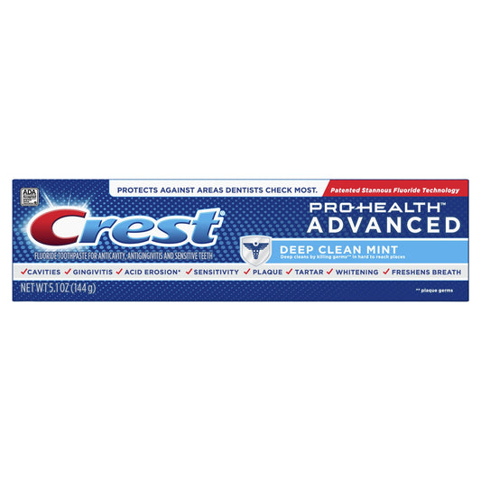 CREST PRO HEALTH ADV D/CL MINT T/PASTE 5.1 OZ