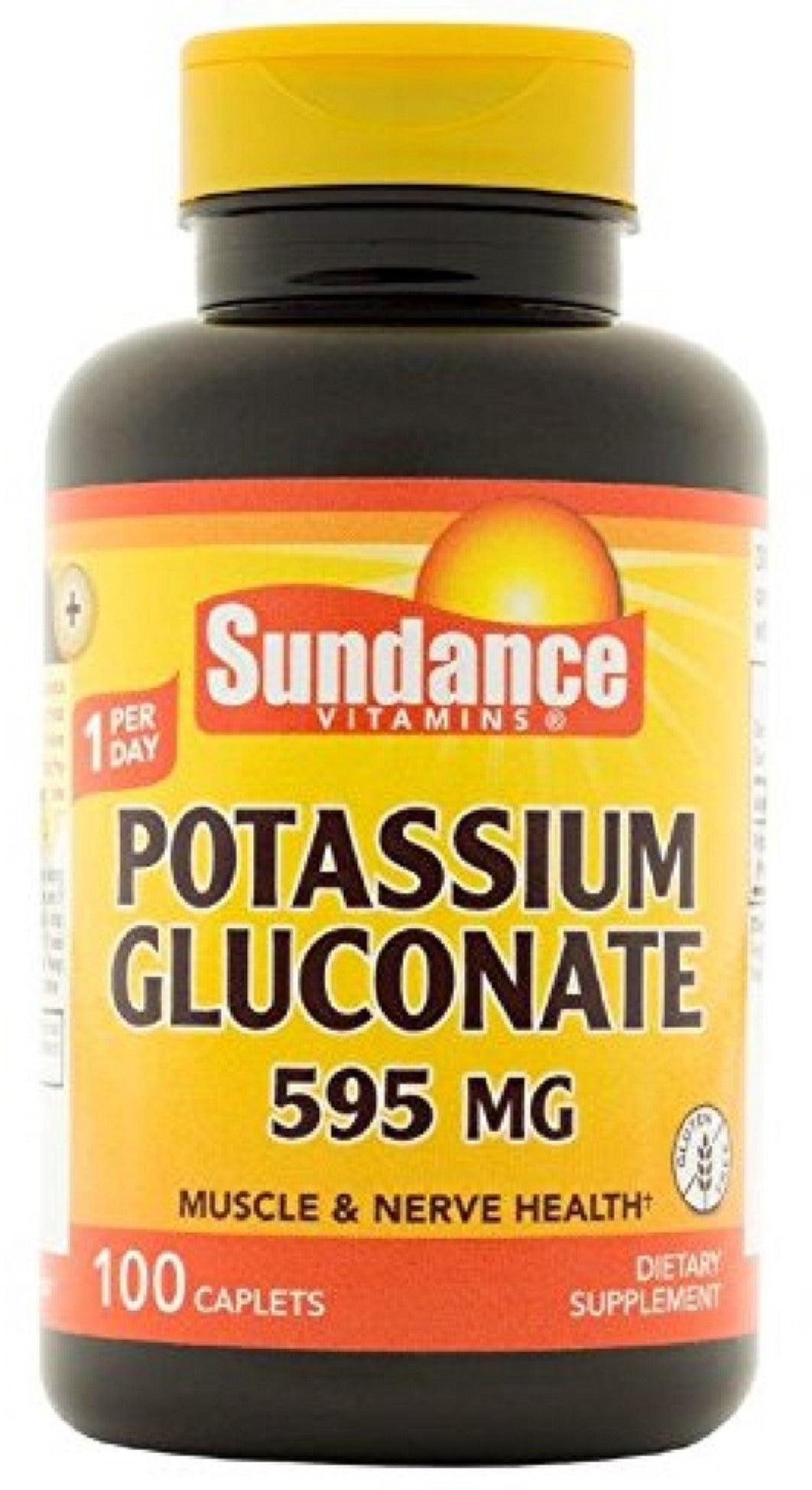 POTASSIUM GLUCONATE CAPLET 595 MG 100 SUNDANC